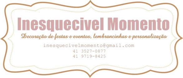 Inesquecivel Momento Lembrancinhas E Personalizaçõ